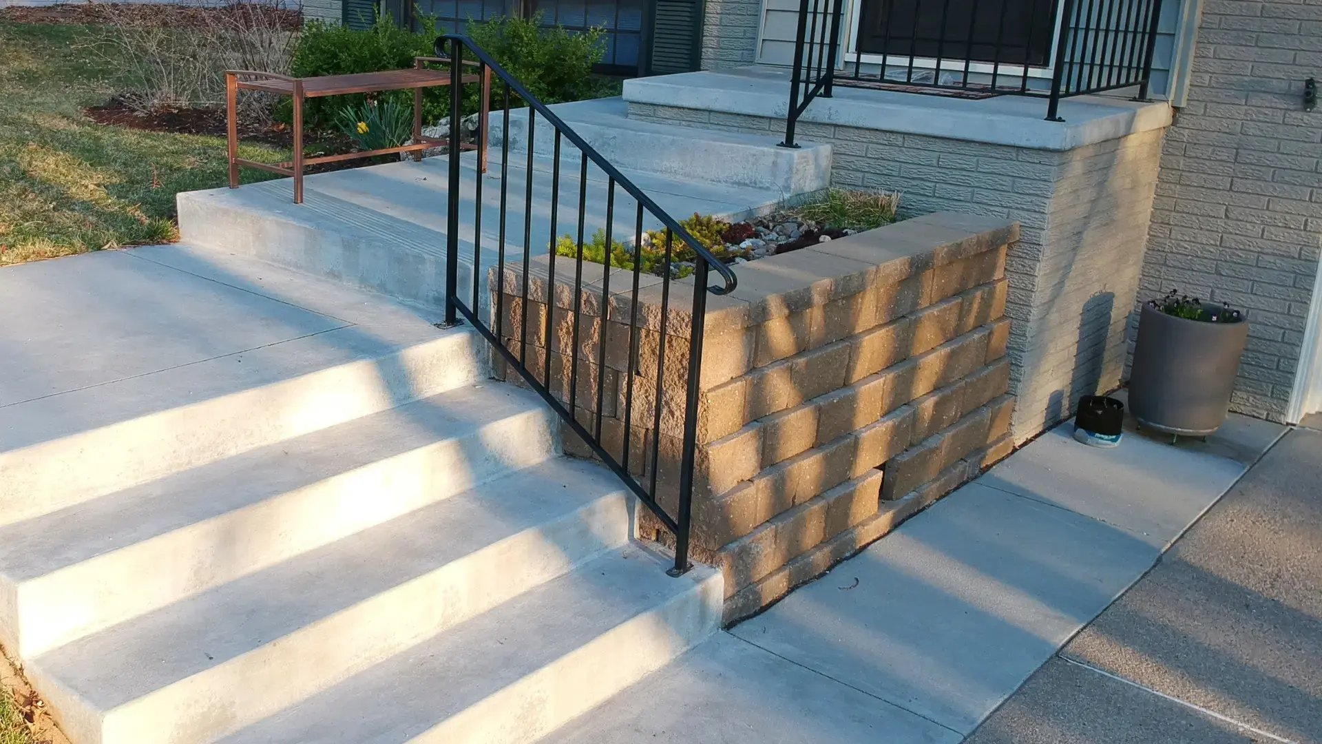 Concrete Steps APS Masonry Contracting