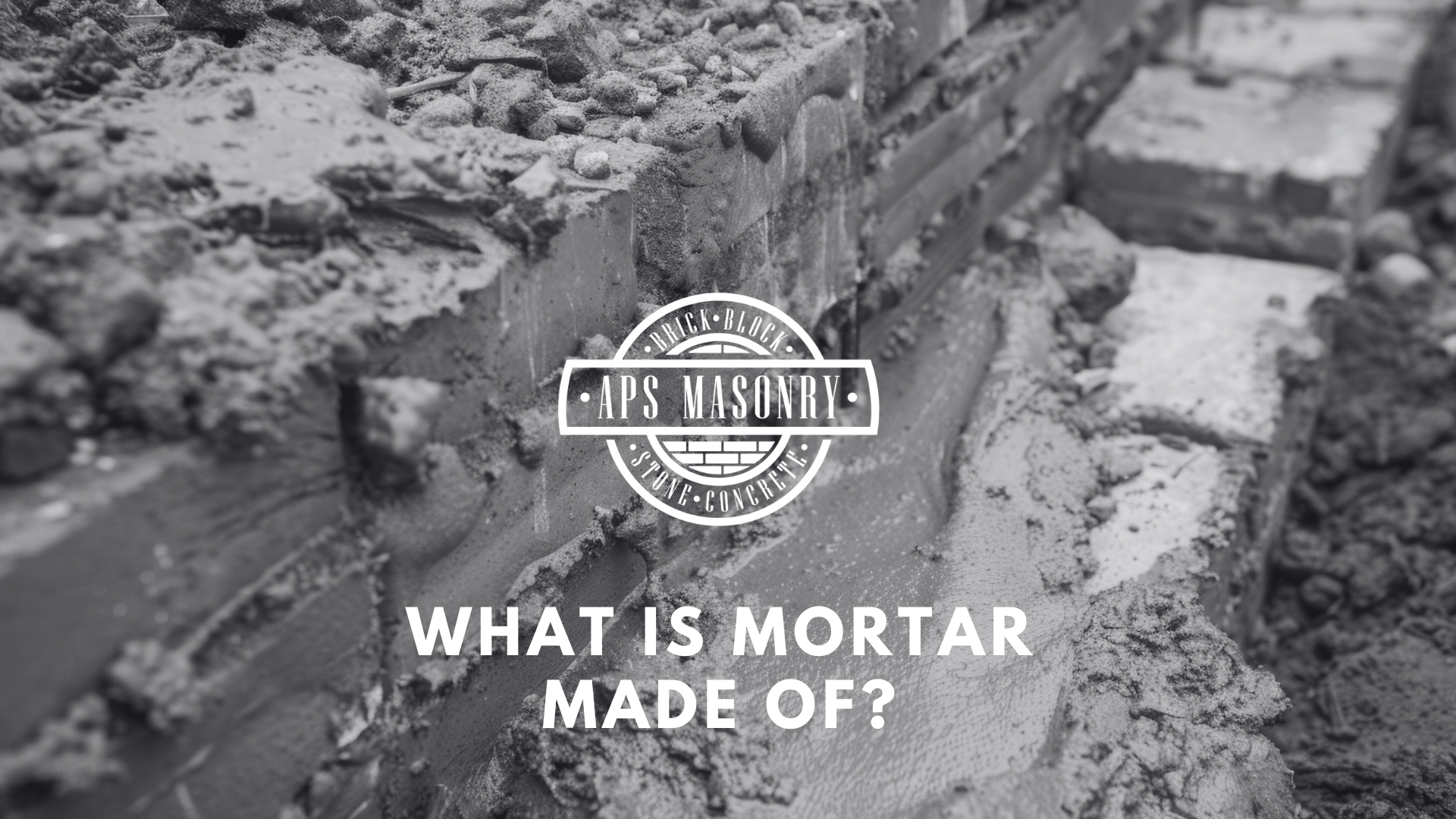What is Mortar Made Of?